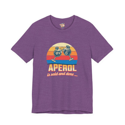 Aperol Spritz Retro T-Shirt – Funny Vintage Cocktail Meme Tee