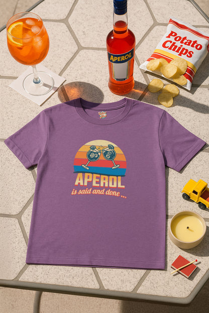 Aperol Spritz Retro T-Shirt – Funny Vintage Cocktail Meme Tee