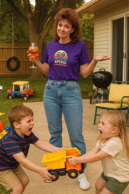 Aperol Spritz Retro T-Shirt – Funny Vintage Cocktail Meme Tee