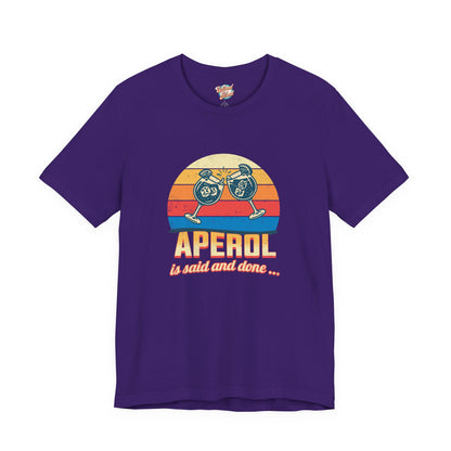 Aperol Spritz Retro T-Shirt – Funny Vintage Cocktail Meme Tee