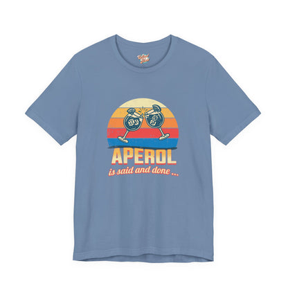 Aperol Spritz Retro T-Shirt – Funny Vintage Cocktail Meme Tee