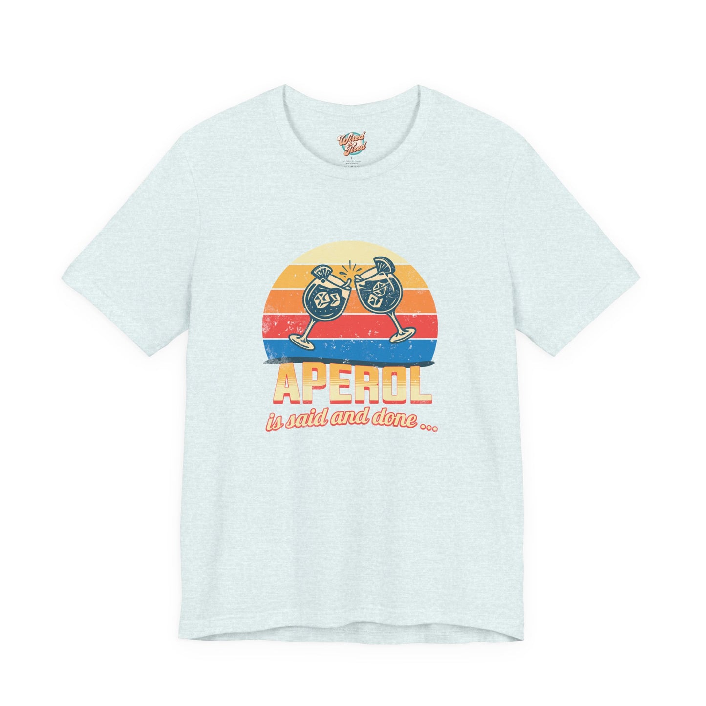 Aperol Spritz Retro T-Shirt – Funny Vintage Cocktail Meme Tee