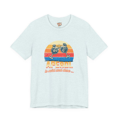 Aperol Spritz Retro T-Shirt – Funny Vintage Cocktail Meme Tee