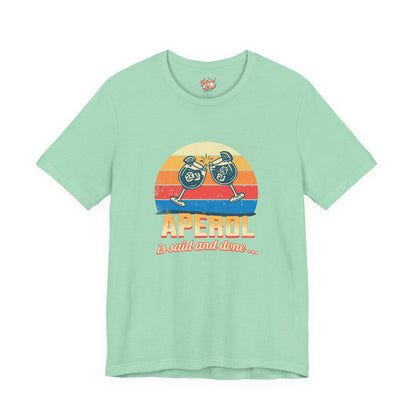 Aperol Spritz Retro T-Shirt – Funny Vintage Cocktail Meme Tee