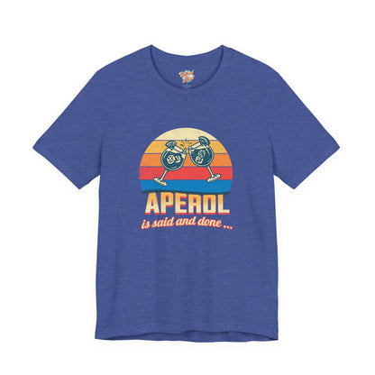 Aperol Spritz Retro T-Shirt – Funny Vintage Cocktail Meme Tee