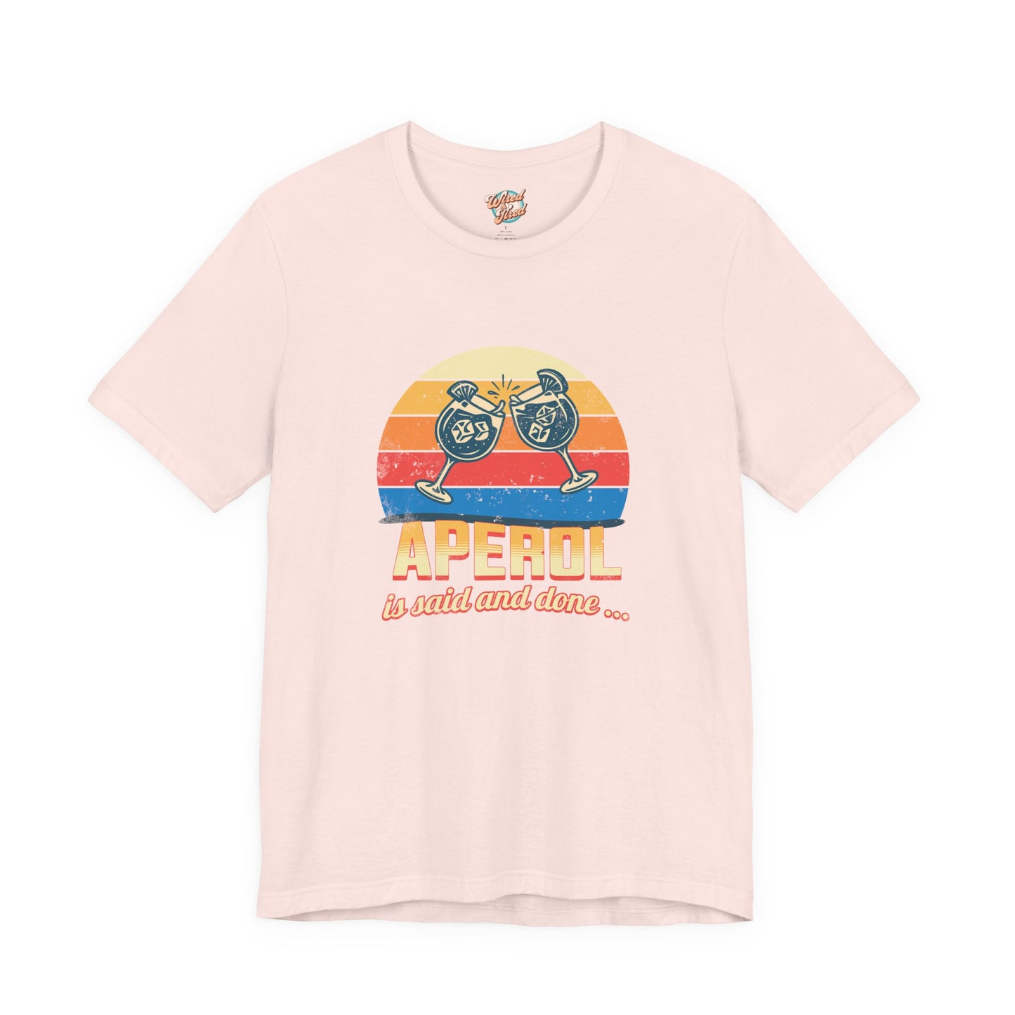 Aperol Spritz Retro T-Shirt – Funny Vintage Cocktail Meme Tee