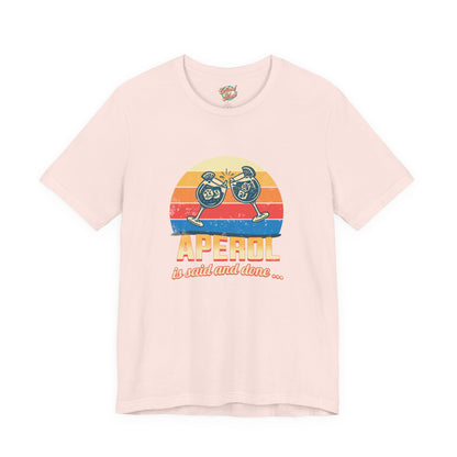Aperol Spritz Retro T-Shirt – Funny Vintage Cocktail Meme Tee