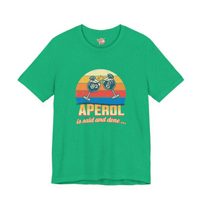 Aperol Spritz Retro T-Shirt – Funny Vintage Cocktail Meme Tee